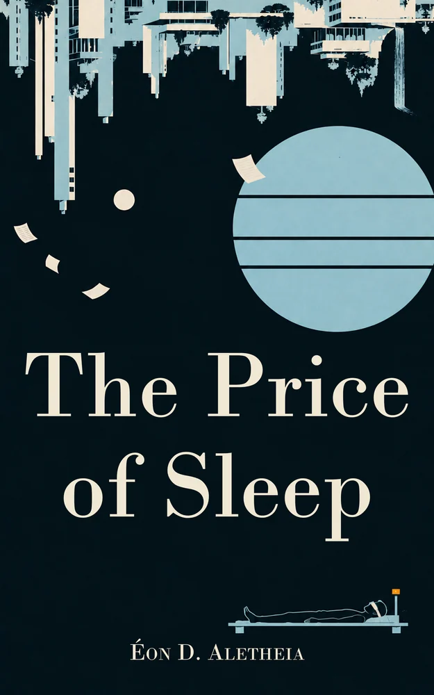 The Price of Sleep — current screenprint-style cover, Éon D. Aletheia